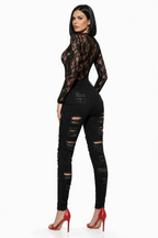 SLIMA JEANS NOIR
