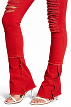JEAN FLARE ROUGE INTENSE AMADELEINA