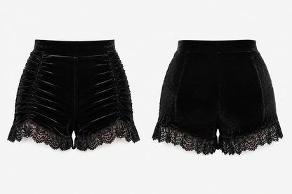 SHORT NOIR VELVET NIGHT