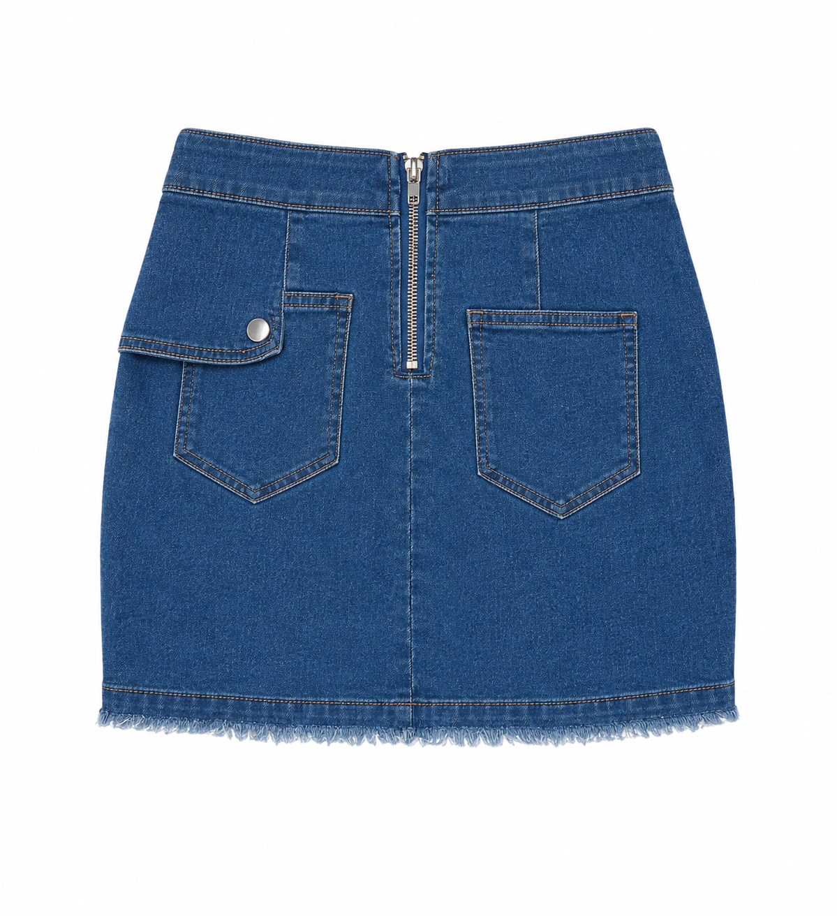 MINI JUPE JEANS BLEU RABAT - AMADELEINA