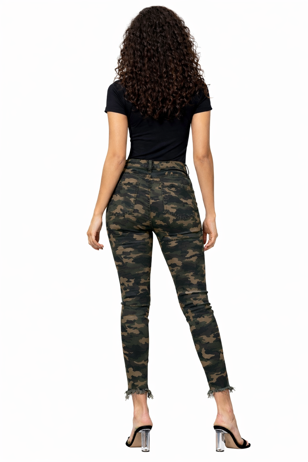 JEANS CAMOUFLAGE 7/8 AMADELEINA