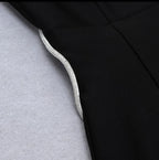 ROBE MINI  NOIRE DOS BIJOU AMADELEINA
