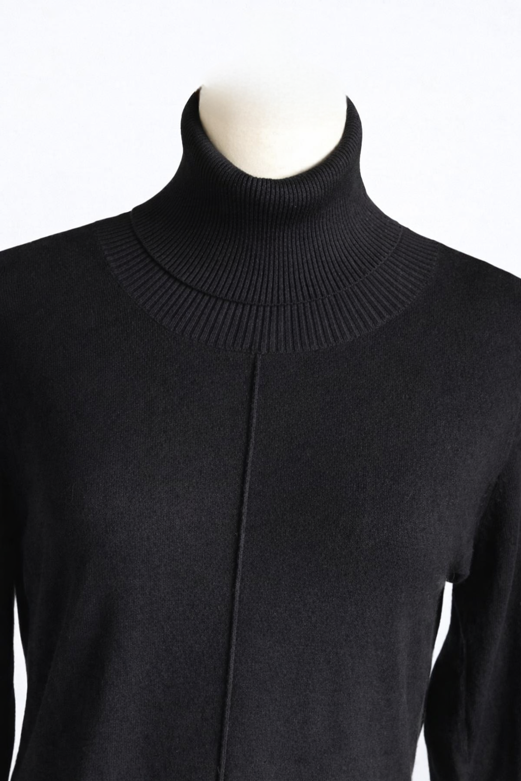PULL-OVER 2 EN 1 BI-MATIÈRE NOIR&BLANC