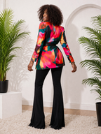 BLAZER SUNSET ÉCLAT  MULTICOLORES AMADELEINA