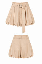 SHORT BOUFFANT  NUDE - AMADELEINA