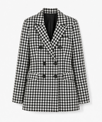 BLAZER ICONIC CHECK CARRELÉ NOIR/BLANC