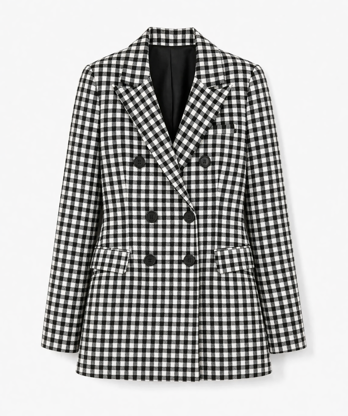 BLAZER ICONIC CHECK CARRELÉ NOIR/BLANC