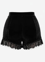 SHORT NOIR VELVET NIGHT