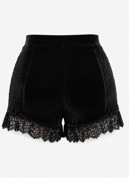 SHORT NOIR VELVET NIGHT